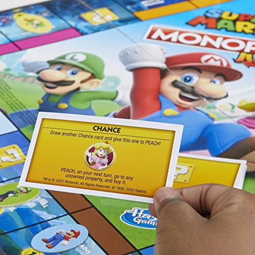 VIP Super Mario Monopoly Junior Board Game - Bilingual