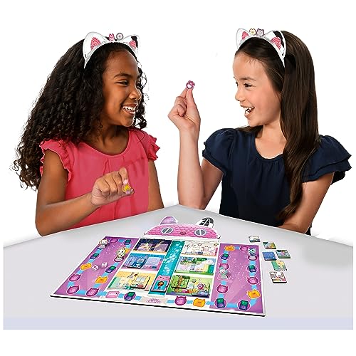 Gabby’s Dollhouse Meow-Mazing Board Game for Families & Kids