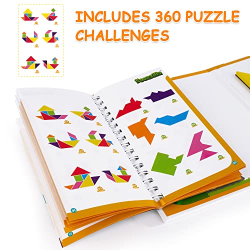 VIP Tangram Puzzle Magnetic Blocks - Road Trip Essentials