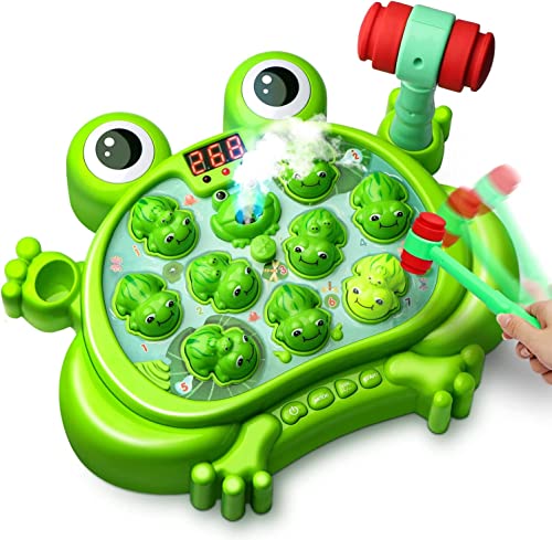 Interactive Whack A Frog Game for Toddler Boys