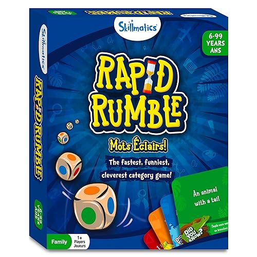 Skillmatics Board Game Rapid Rumble - Educational Fun!