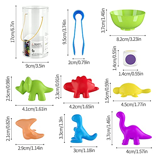 Dinosaur Matching Game with Sorting Cups - STEM Toy