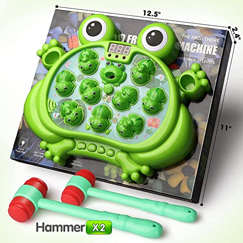 Interactive Whack A Frog Game for Toddler Boys