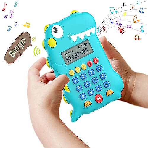 Dinosaur Talking Math Game Machine, Educational Kids Toy