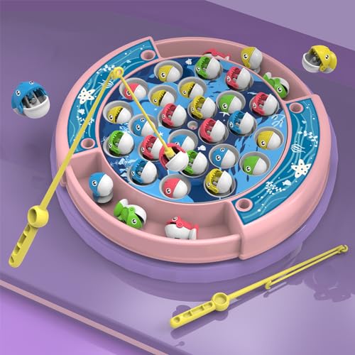 VIP Fishing Game Set for Kids, Rotate Board Game
