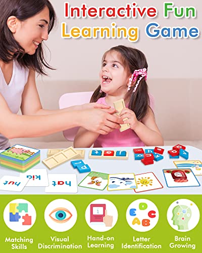 Montessori CVC Word Spelling Games Educational Toys