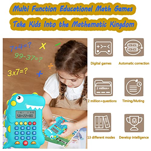 Dinosaur Talking Math Game Machine, Educational Kids Toy