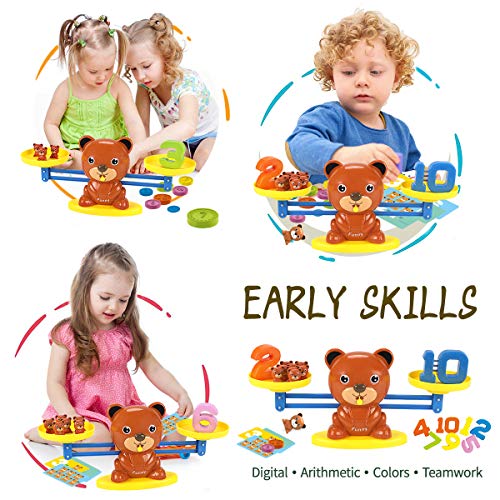 REMOIKNG Math Balance Educational Game for Kids