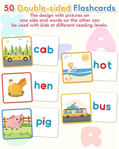 Montessori CVC Word Spelling Games Educational Toys