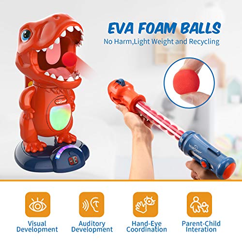 VIP Dinosaur Shooting Game with LED Score Record