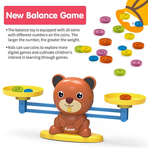 REMOIKNG Math Balance Educational Game for Kids