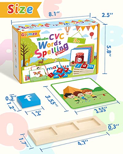 Montessori CVC Word Spelling Games Educational Toys