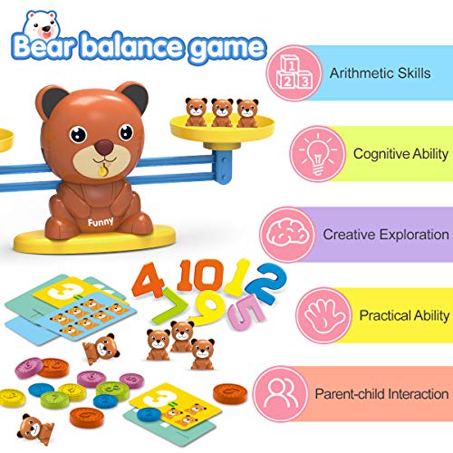REMOIKNG Math Balance Educational Game for Kids
