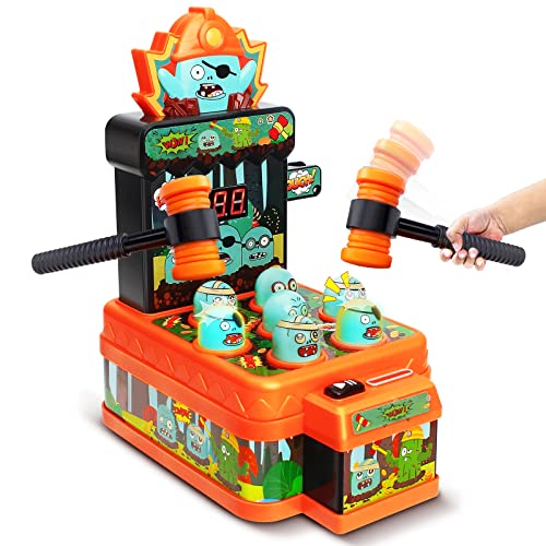 VIP Arcade Game Toys for Ages 3-9+, Interactive & Fun Mole Whack Game Toy