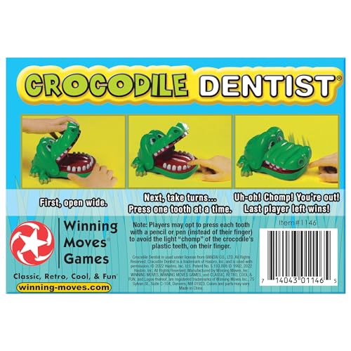 VIP Crocodile Dentist - Interactive Game for 1-4 Players