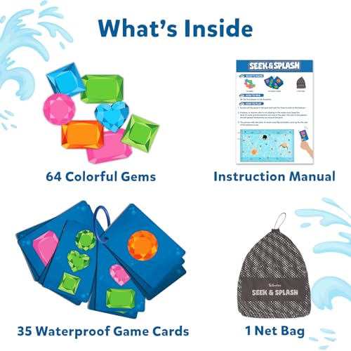 Skillmatics Seek & Splash Diving Gem - Underwater Game