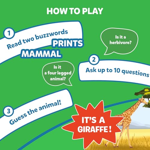 Skillmatics Card Game - Animal Planet Guess in 10
