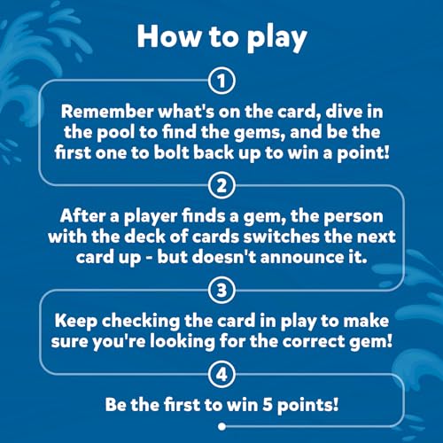 Skillmatics Seek & Splash Diving Gem - Underwater Game