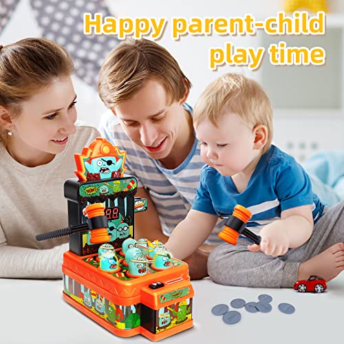 Interactive Whack-a-Mole Game Toy - Ages 3+