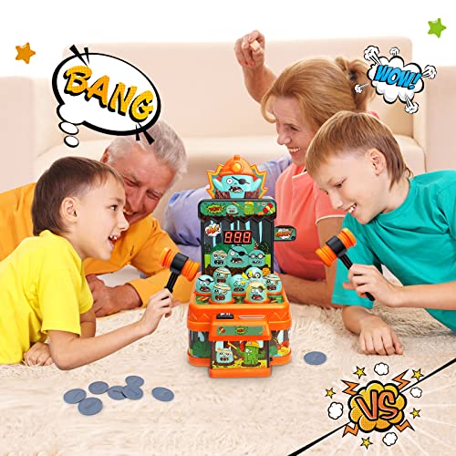 Interactive Whack-a-Mole Game Toy - Ages 3+