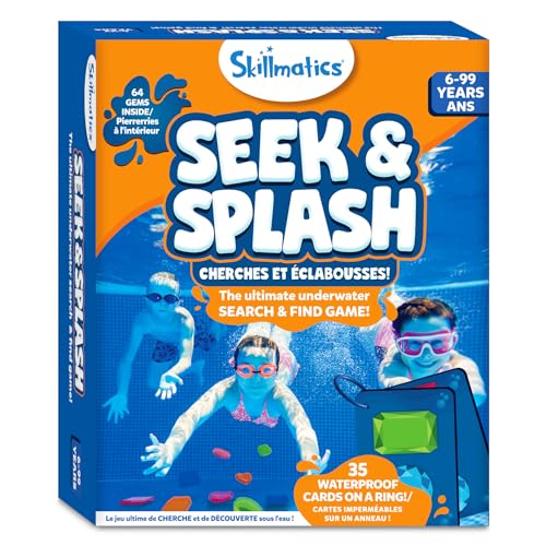 Skillmatics Seek & Splash Diving Gem - Underwater Game