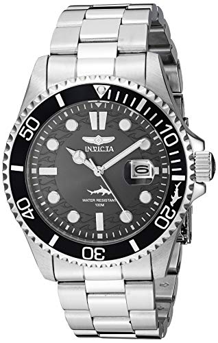 INVICTA Men's Pro Diver Quartz Watch Silver Steel