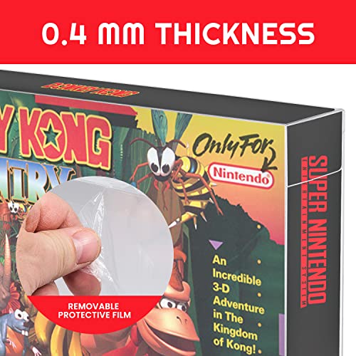 SNES/N64 Game Box Protectors - Pack of 25