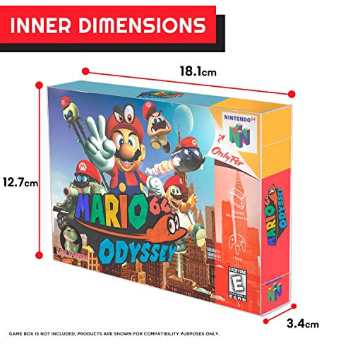 SNES/N64 Game Box Protectors - Pack of 25