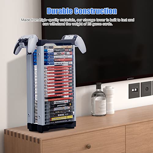 VIP Game Storage Tower: Organize PS5 PS4 Xbox Switch