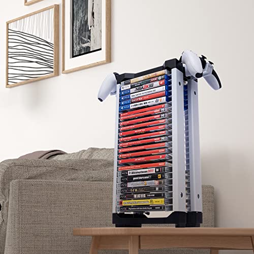 VIP Game Storage Tower: Organize PS5 PS4 Xbox Switch