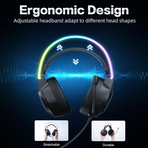 VIP Cat Ear Gaming Headset with RGB & Surround Sound