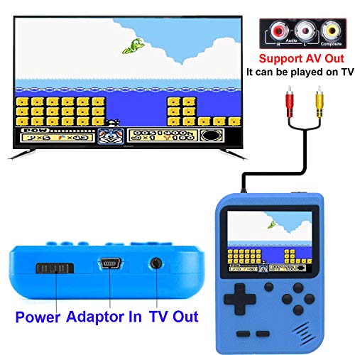 Portable Game Console with 400 Classic FC Games