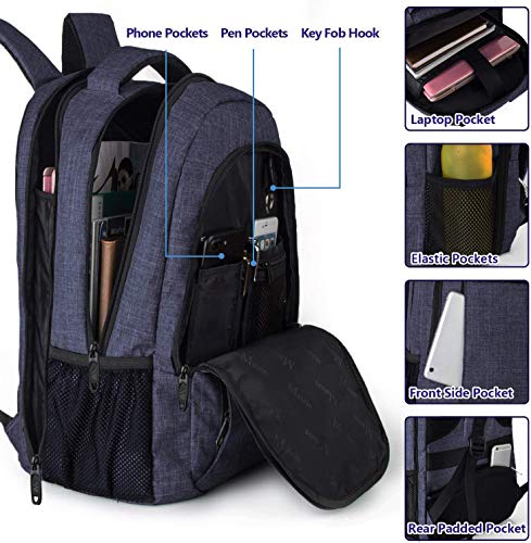 VIP College Backpack with USB Charging Port