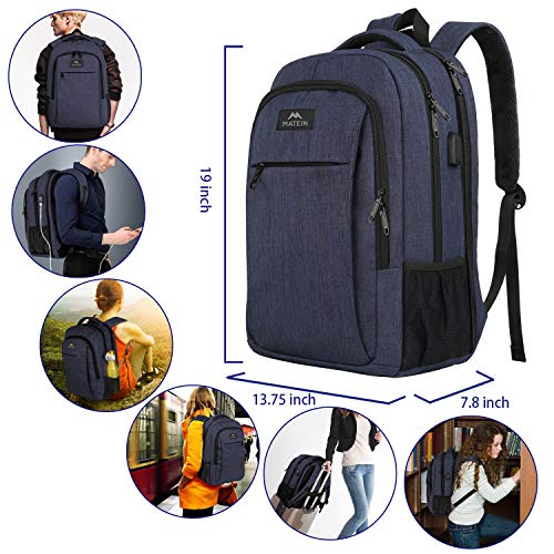 VIP College Backpack with USB Charging Port