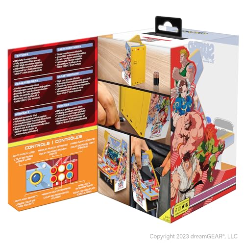 Street Fighter II Micro Player Pro: 2-in-1 Mini Arcade