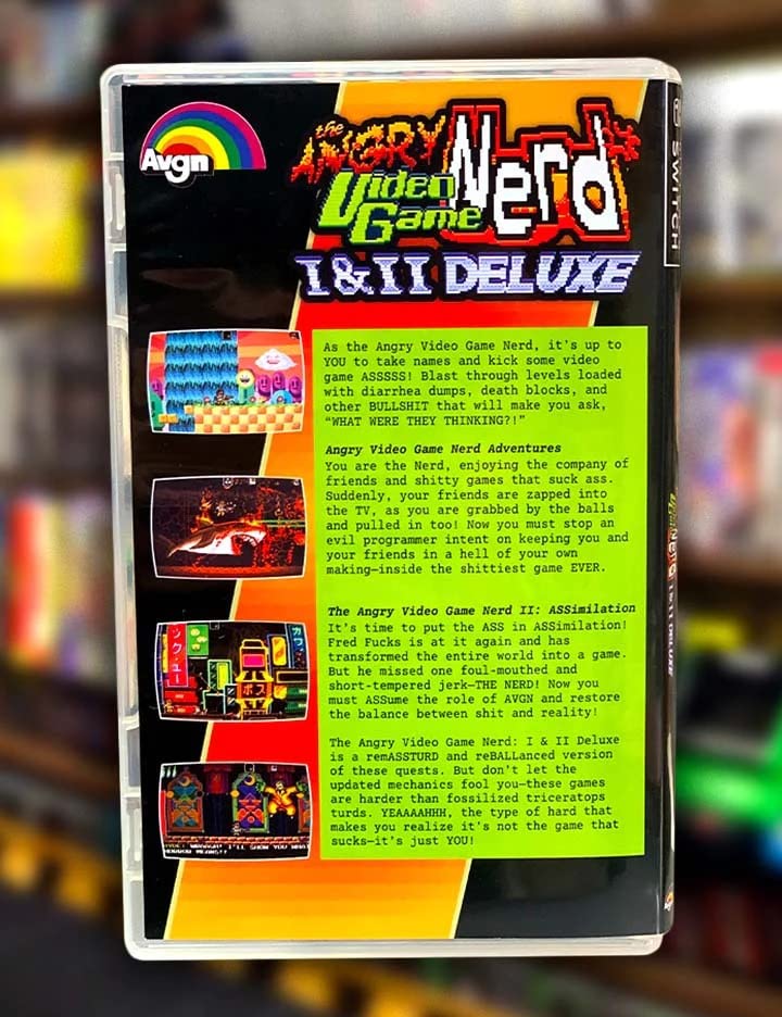 Angry Video Game Nerd 1 + 2 Deluxe VIP Edition - Switch