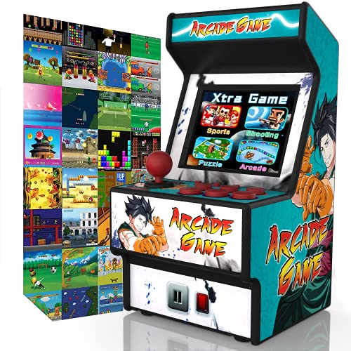 Retro Mini Arcade Console with 156 Classic Games