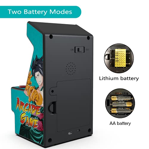 Retro Mini Arcade Console with 156 Classic Games