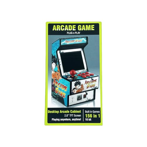 Retro Mini Arcade Console with 156 Classic Games