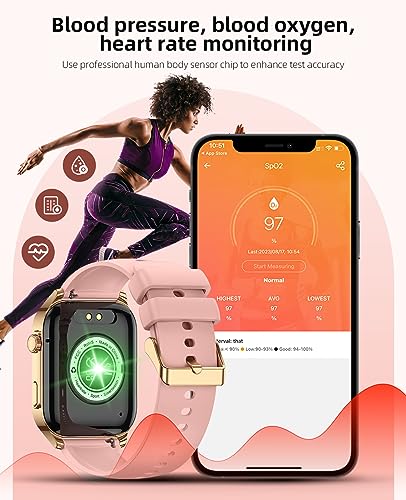 VIP Smart Watch with Blood Oxygen Monitor, Heart Rate