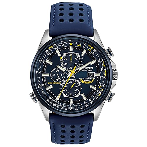 Citizen Eco-Drive World Chronograph A-T Men's Watch Blue
