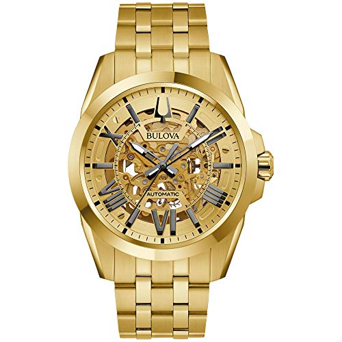 Bulova Men's Sutton Gold-Tone Automatic Watch