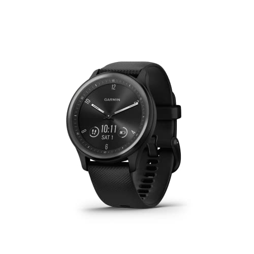Garmin Vivomove Sport Hybrid Smartwatch - Black