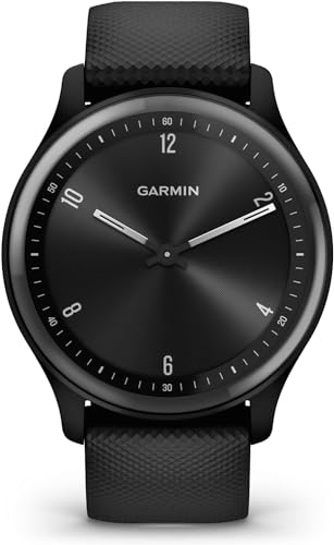 Garmin Vivomove Sport Hybrid Smartwatch - Black