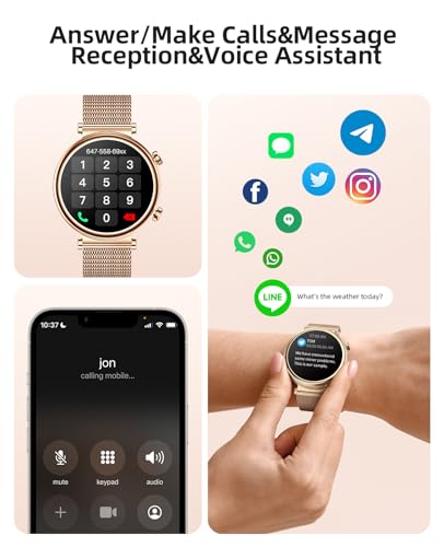 2024 VIP Smart Watch for Women - Bluetooth Call, Fitness Tracker