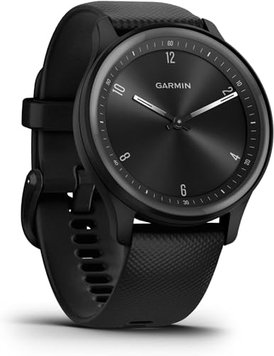 Garmin Vivomove Sport Hybrid Smartwatch - Black