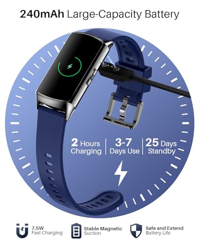 Smart Watch Fitness Tracker with Calls, AMOLED Display