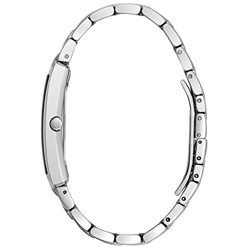Bulova Men's Quartz Watch, Stainless Steel, Silver-Tone