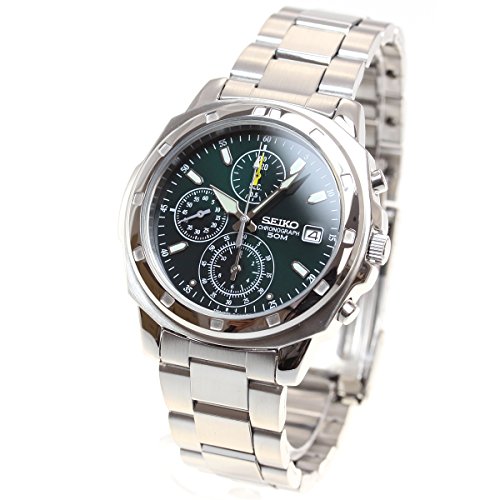 Seiko VIP Chronograph Watch SND411 - 50m Water Resistant