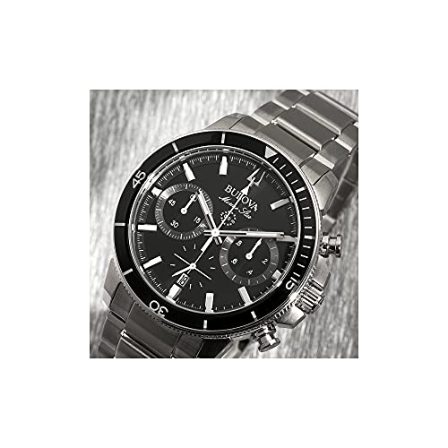 Bulova Marine Star Men's Chronograph Watch, Stainless Steel
